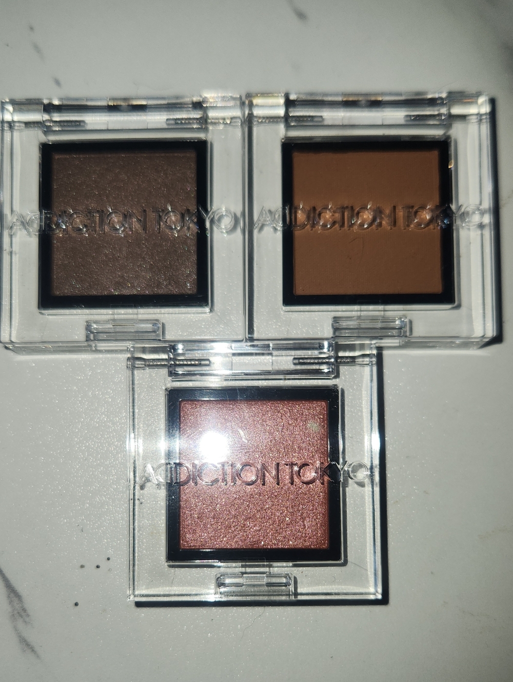 Addiction Tokyo Trio Eyeshadow Set — Drop Out, Praline And Retro Crush